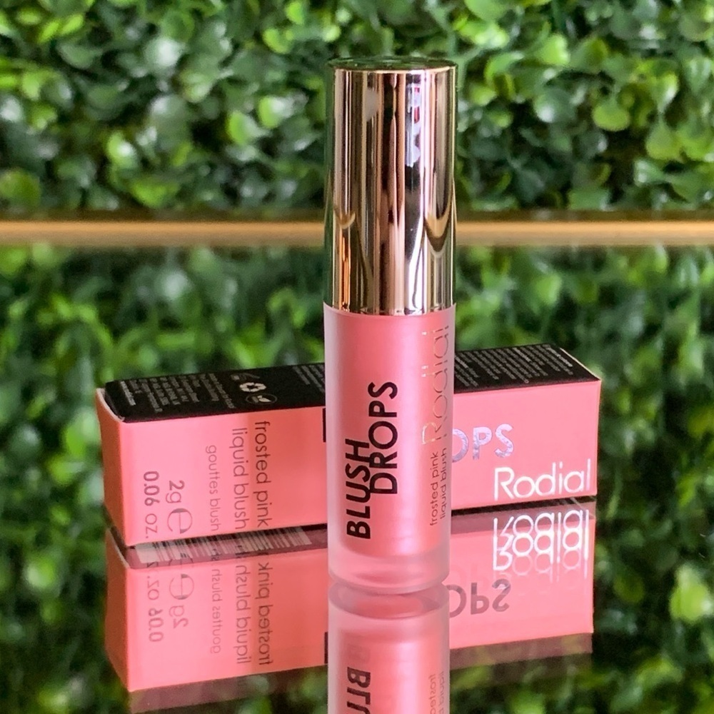 Rodial Frosted Pink Liquid Blush Drops | NEW | Mini Travel Size
